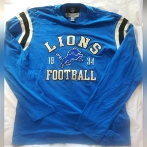 Large Long Sleeve Lions Football Shirt